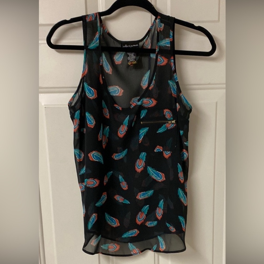 Jules + James Feather Top Size Small